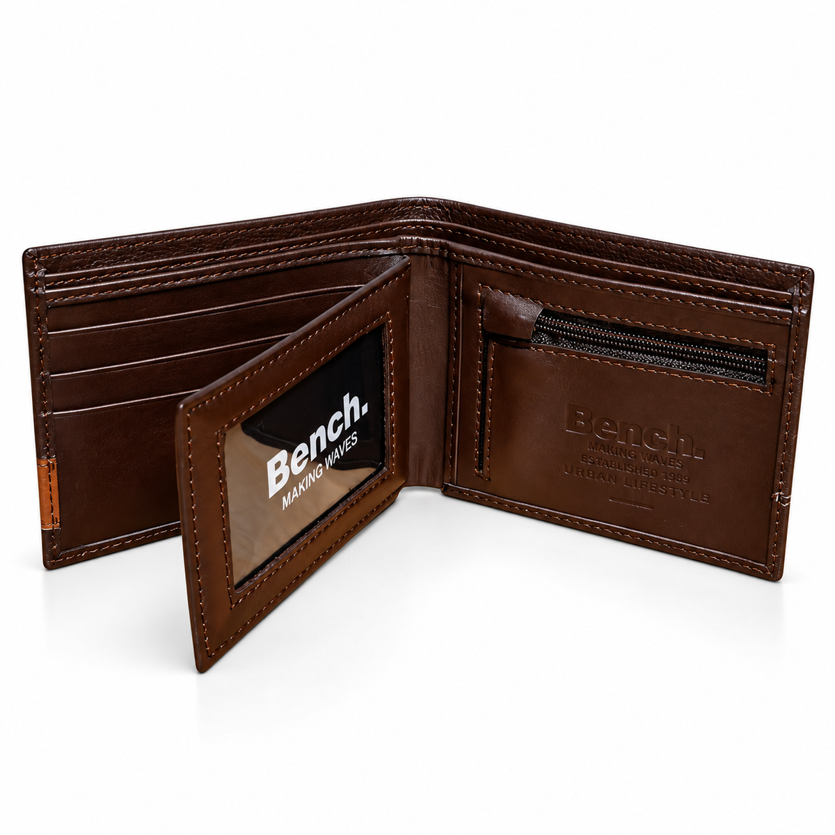 Billetera Bench. Cuero WCR-38