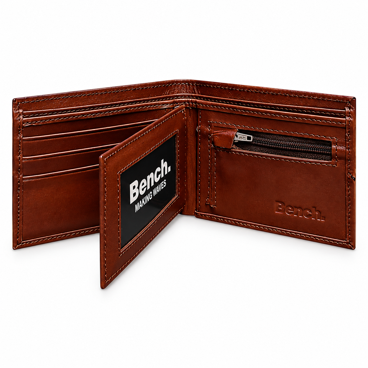 Billetera Bench. Cuero WCR-50
