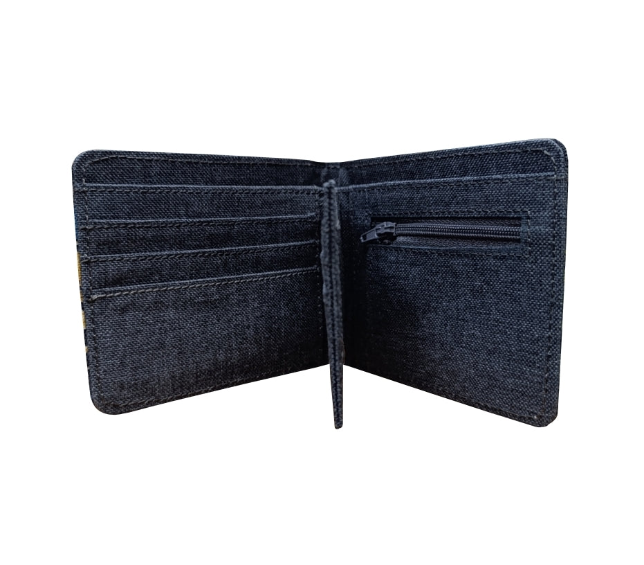 Billetera Bench. de Lona Estampado Roy Bifold WST-24