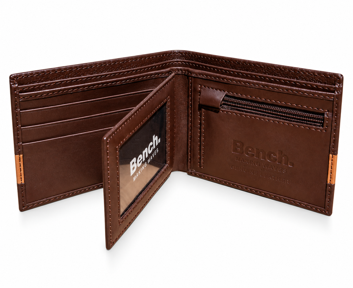 Billetera Bench. Cuero WCR-25