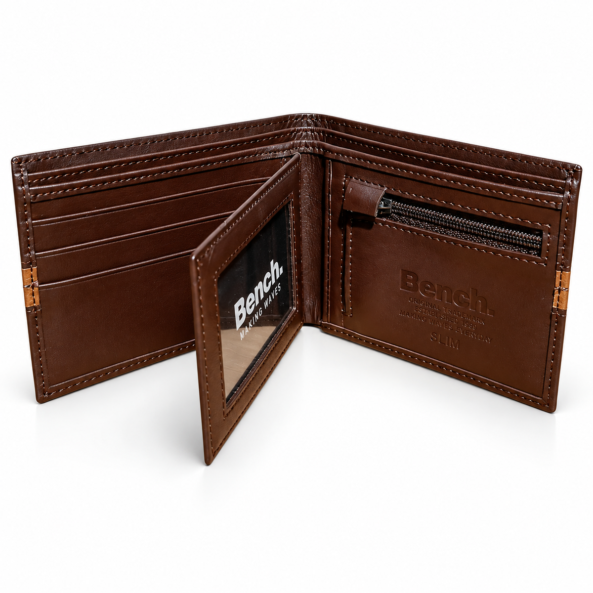 Billetera Bench. Cuero WCR-20