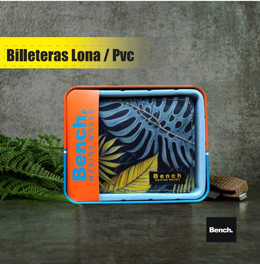Billeteras Bench. Lona & Pvc