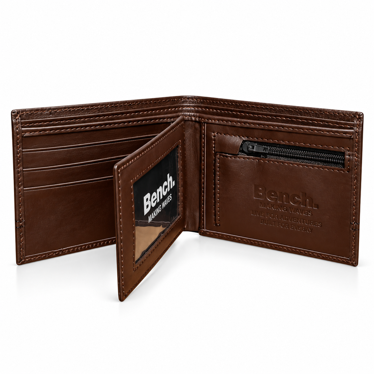 Billetera Bench. Cuero WCR-08
