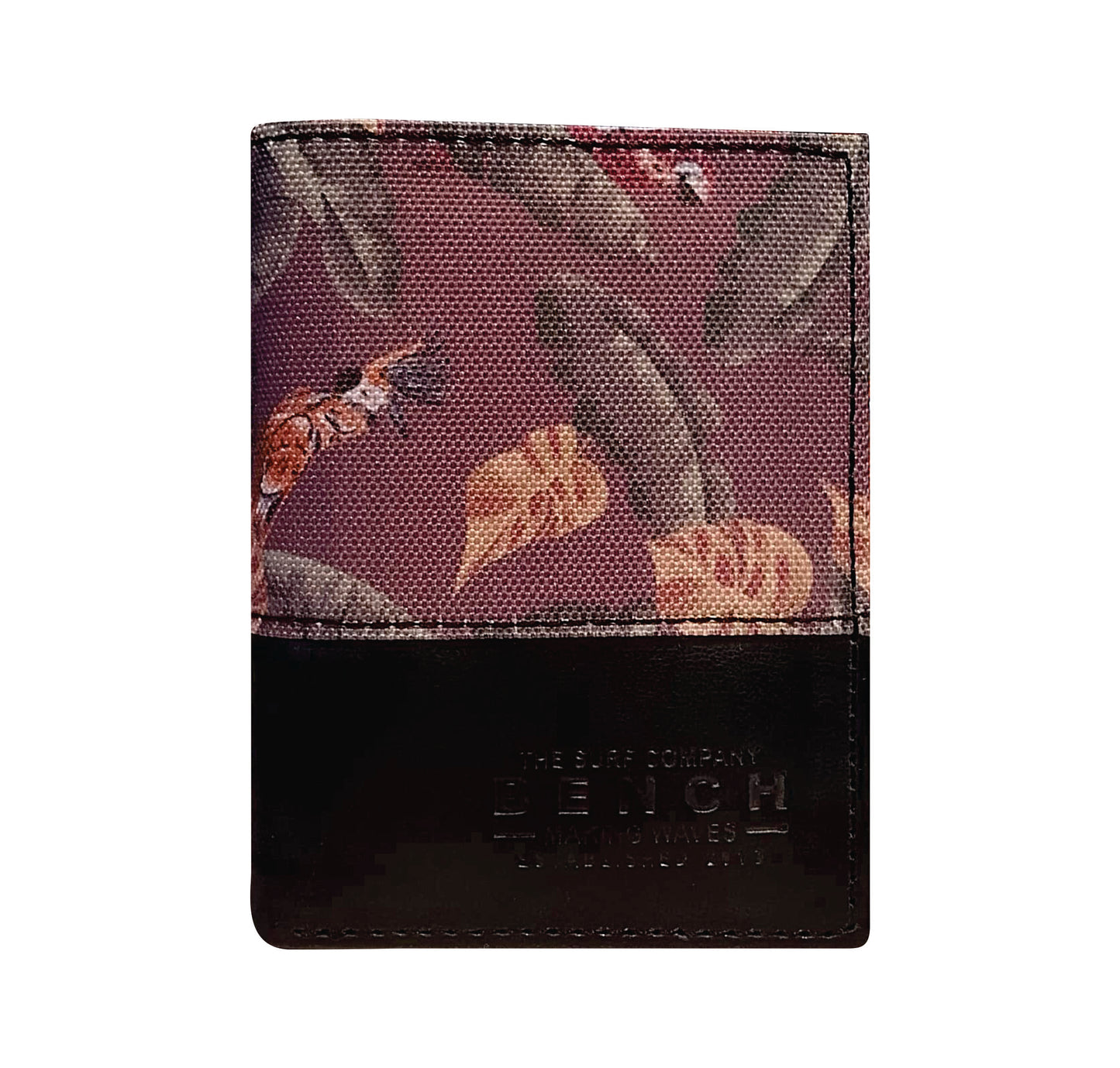 Billetera Bench. de Lona Estampado Roy Bifold WST-05