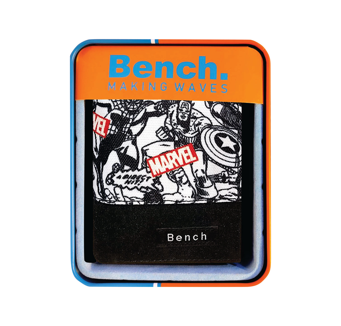 Billetera Bench. de Lona Estampado Roy Bifold WST-05