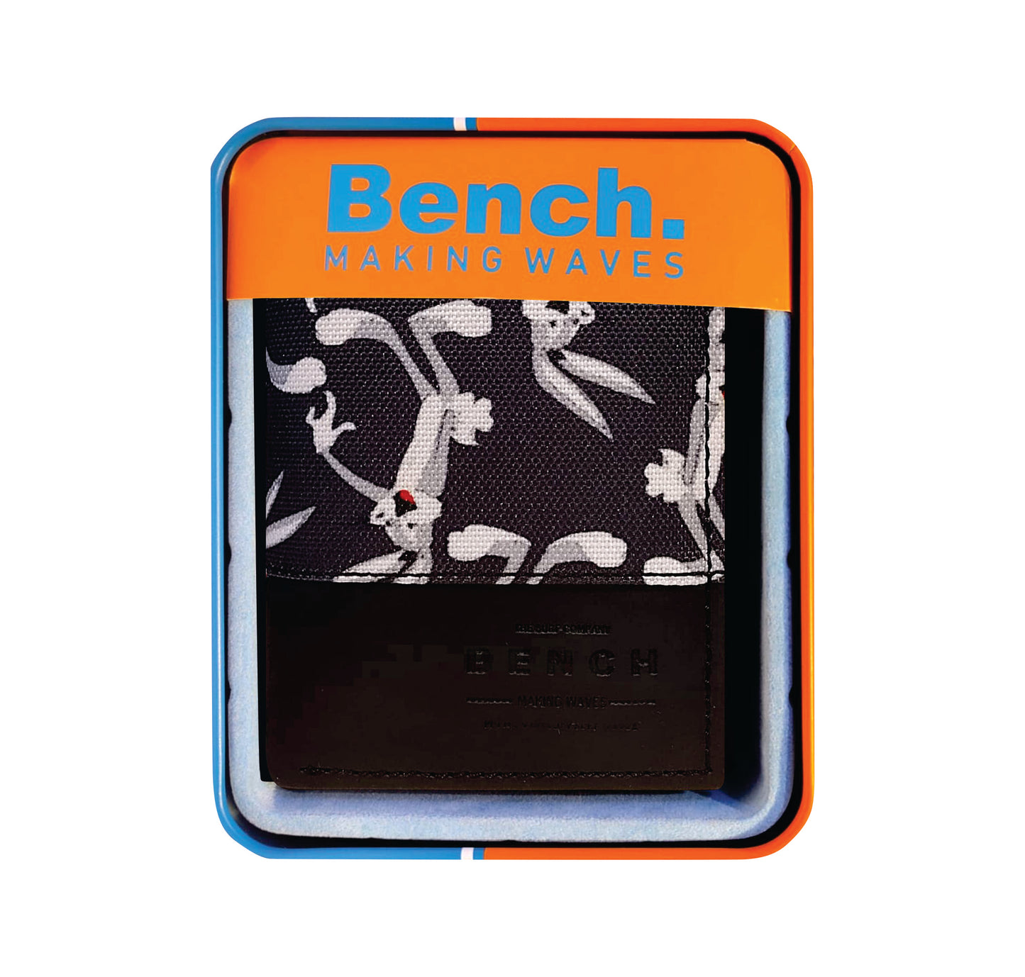 Billetera Bench. de Lona Estampado Roy Bifold WST-05