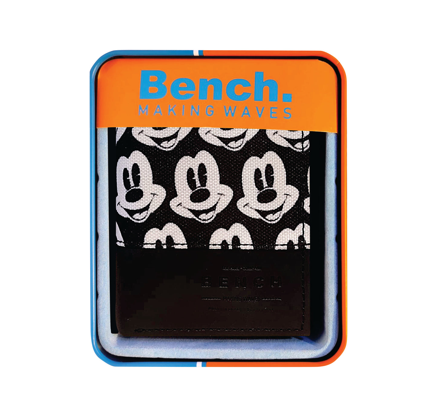 Billetera Bench. de Lona Estampado Roy Bifold WST-05