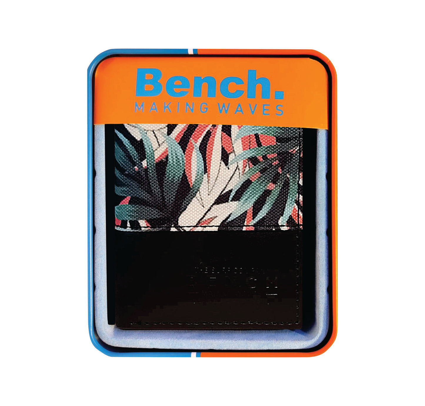 Billetera Bench. de Lona Estampado Roy Bifold WST-05