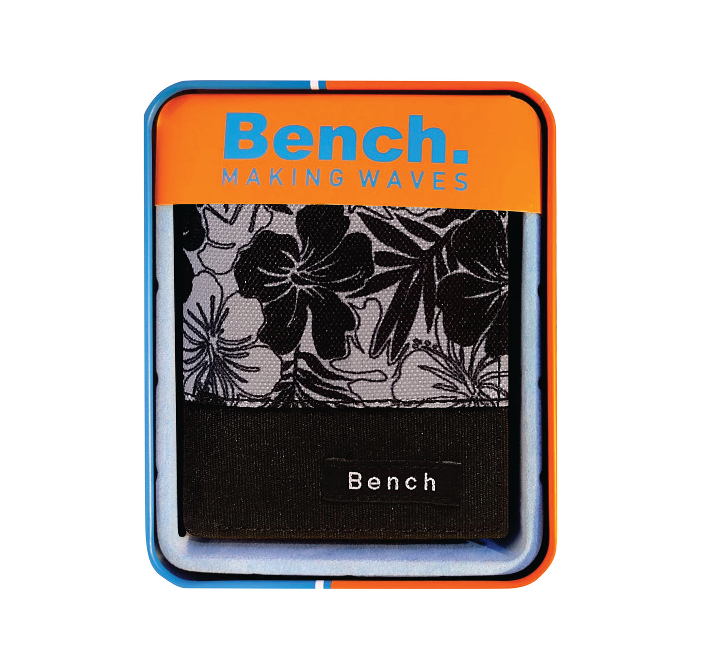 Billetera Bench. de Lona Estampado Roy Bifold WST-05