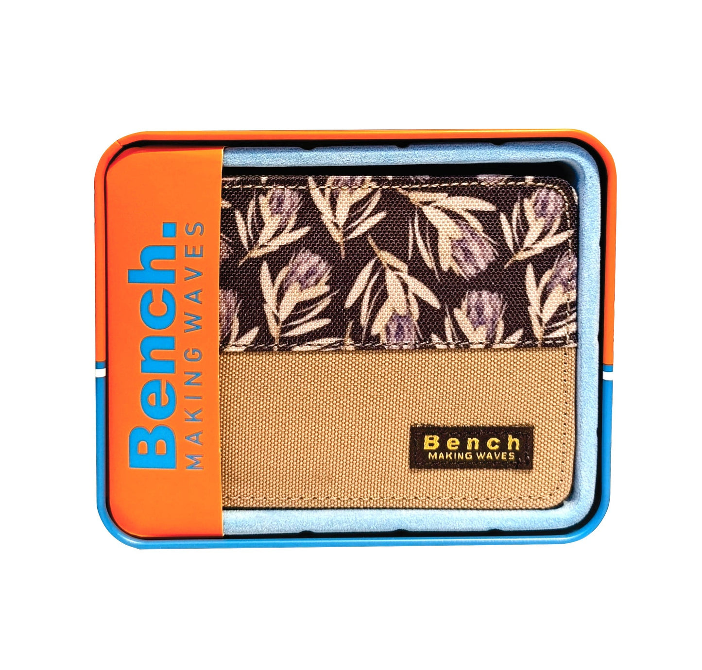Billetera Bench. de Lona Estampado Roy Bifold WST-28
