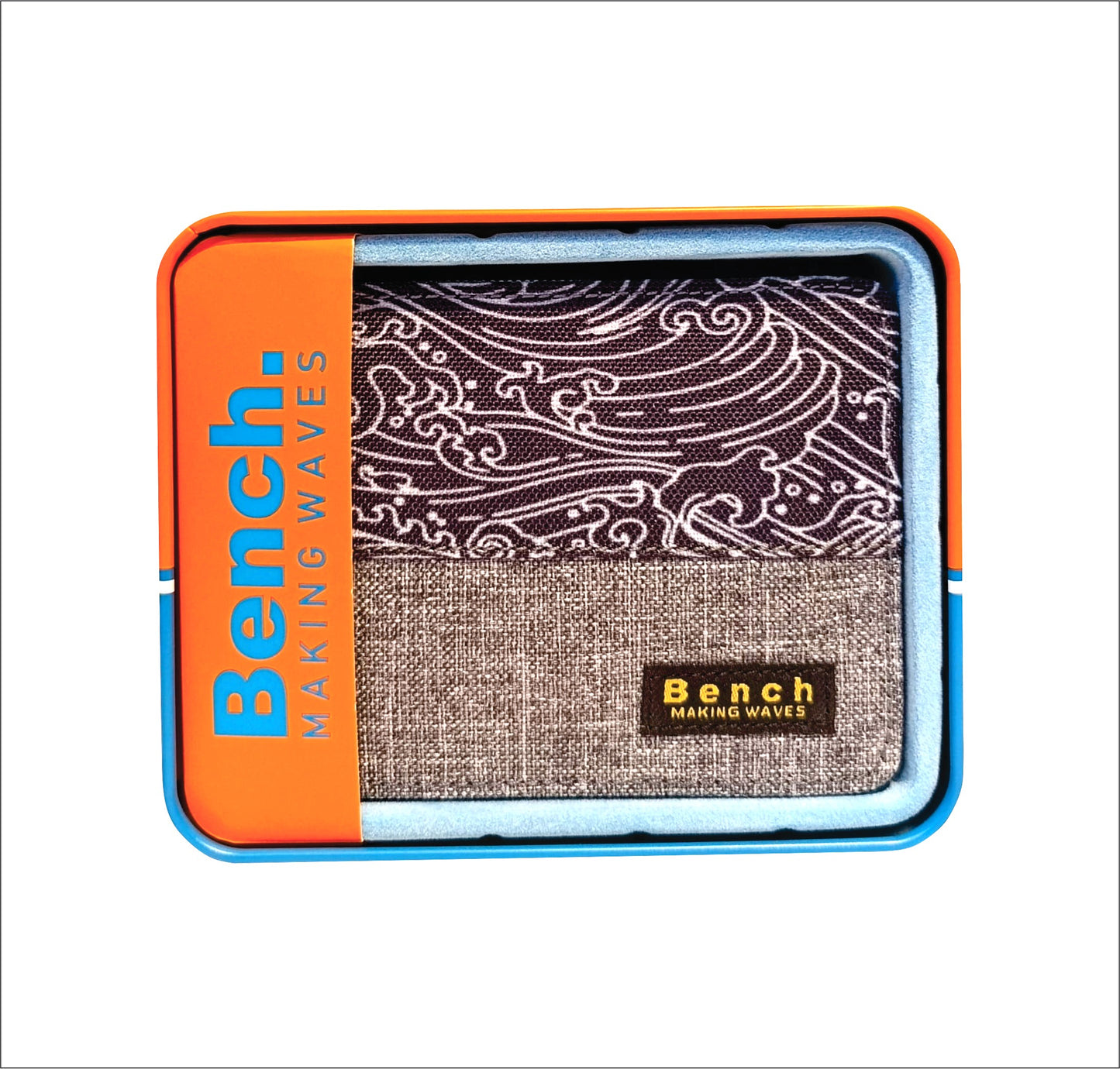 Billetera Bench. de Lona Estampado Roy Bifold WST-28