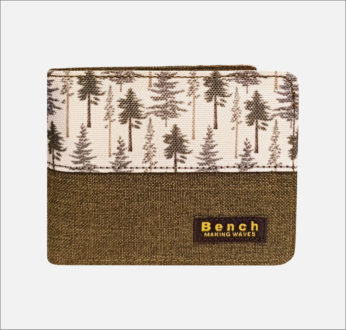 Billetera Bench. de Lona Estampado Roy Bifold WST-28