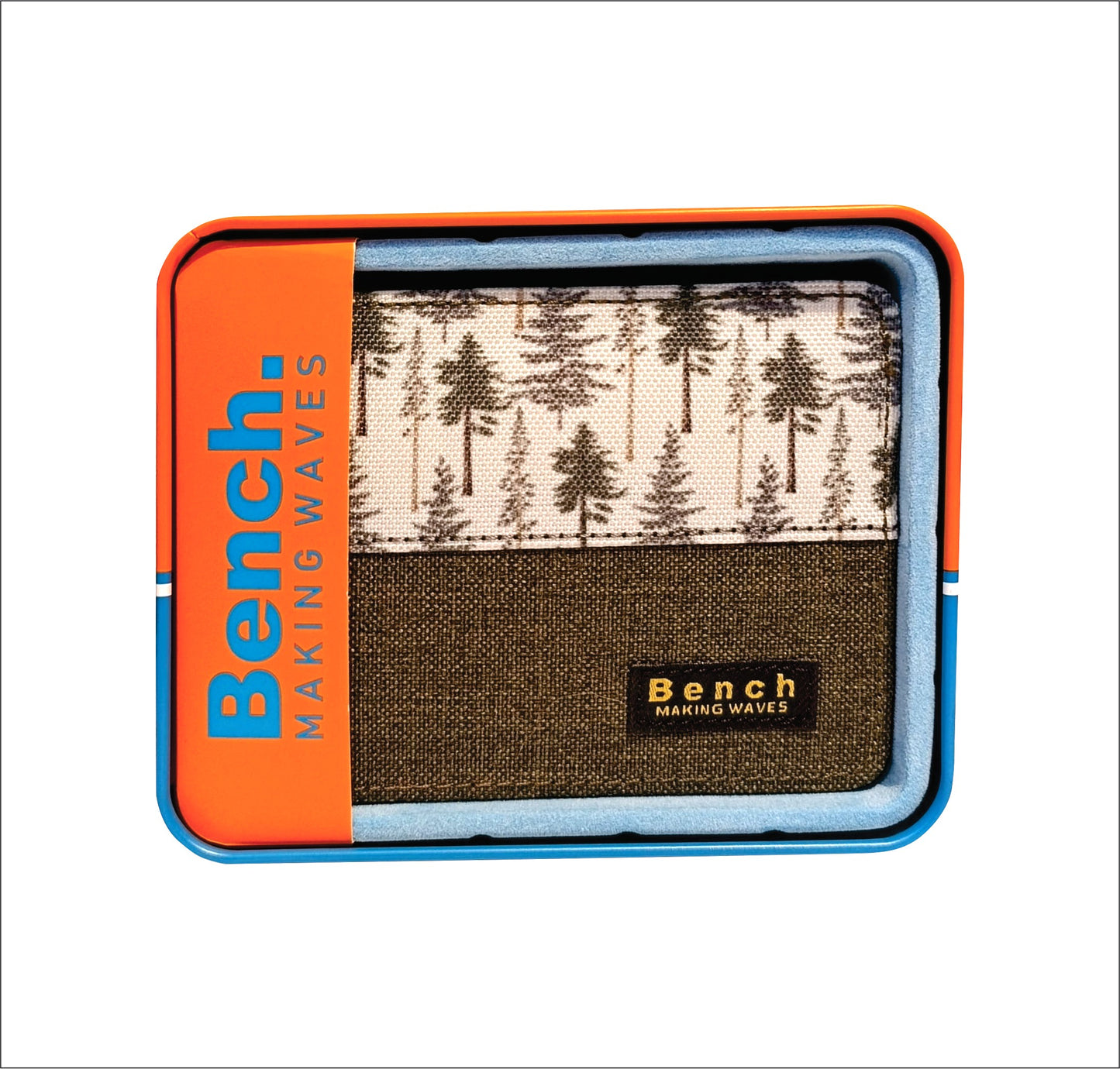 Billetera Bench. de Lona Estampado Roy Bifold WST-28