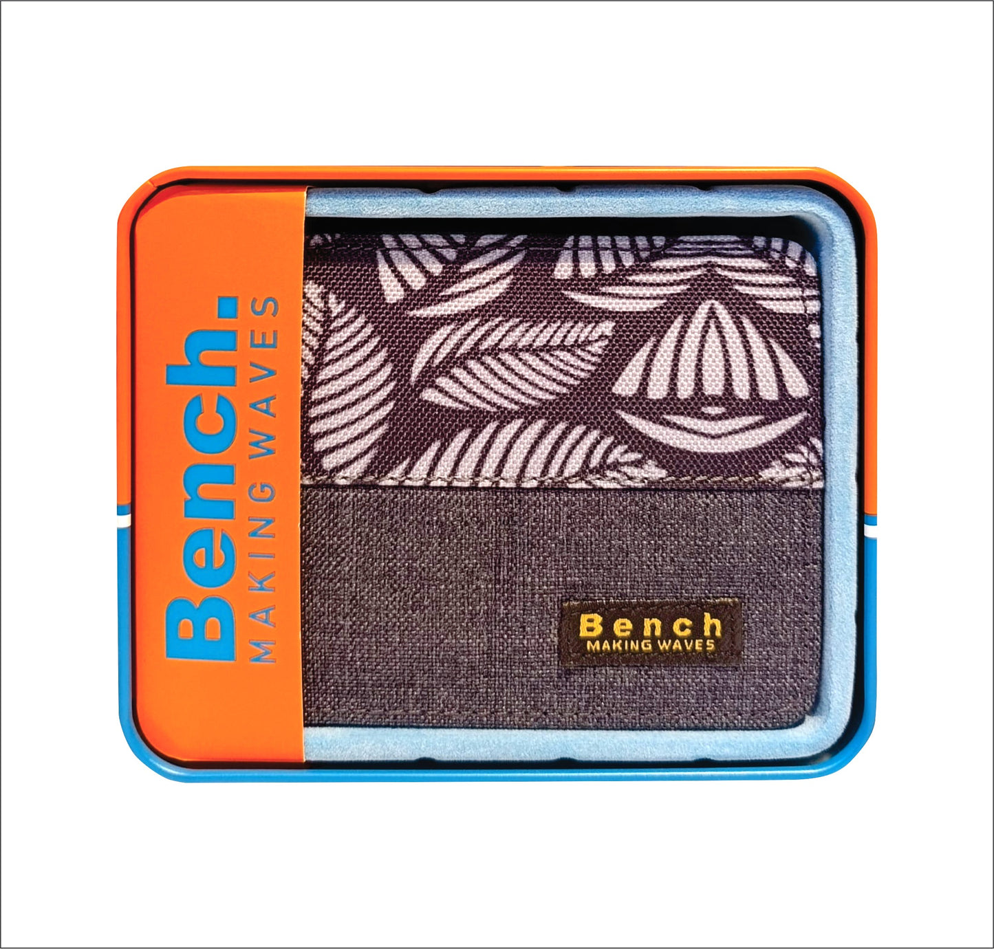 Billetera Bench. de Lona Estampado Roy Bifold WST-28