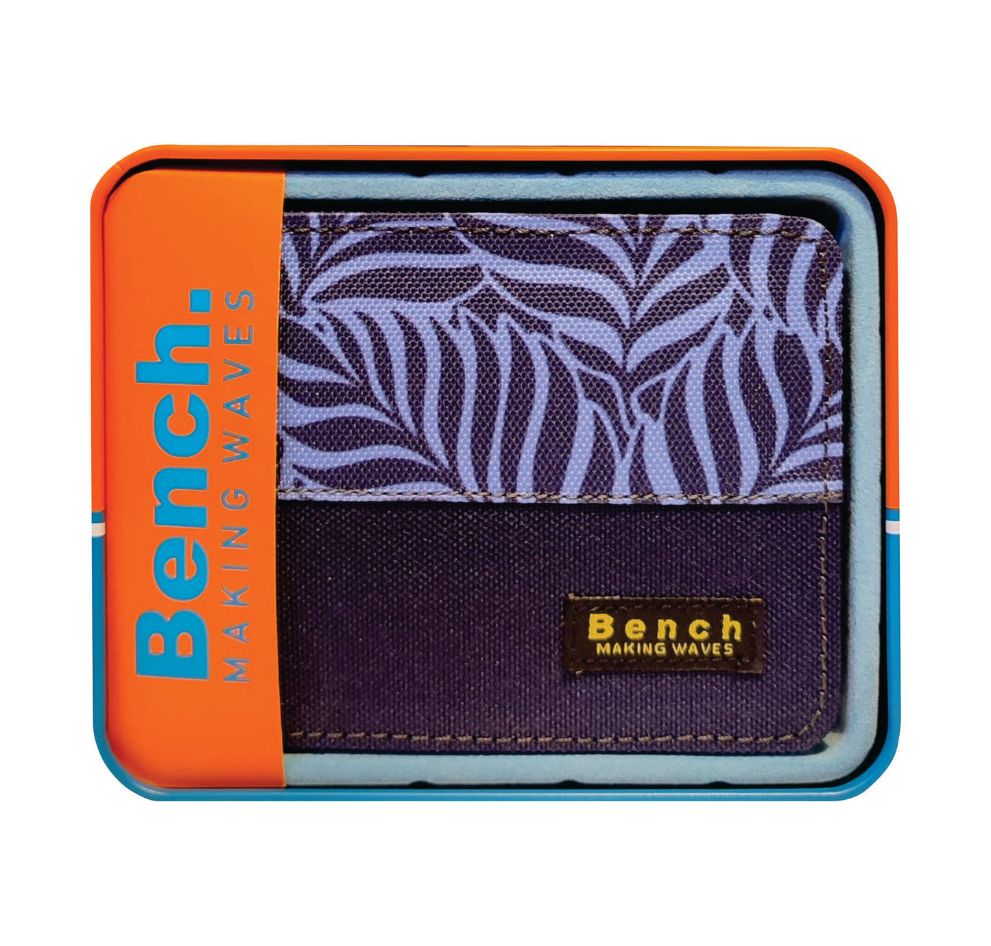 Billetera Bench. de Lona Estampado Roy Bifold WST-28