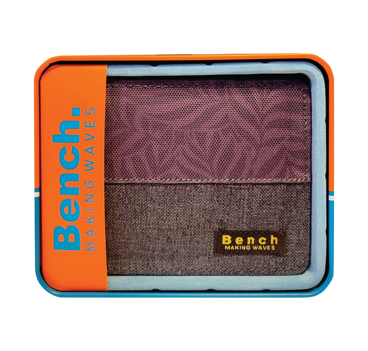 Billetera Bench. de Lona Estampado Roy Bifold WST-28