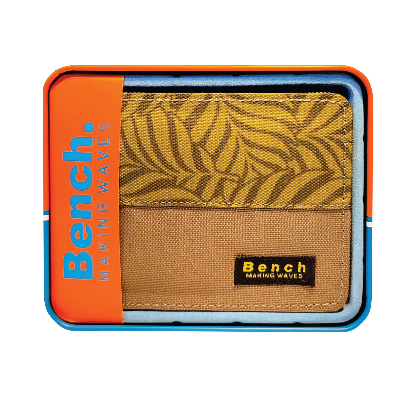 Billetera Bench. de Lona Estampado Roy Bifold WST-28