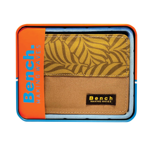 Billetera Bench. de Lona Estampado Roy Bifold WST-28