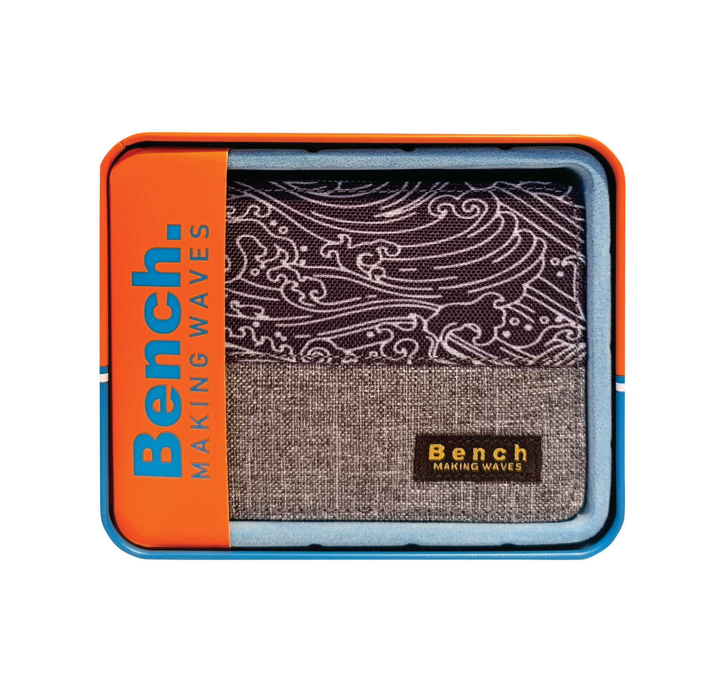 Billetera Bench. de Lona Estampado Roy Bifold WST-28