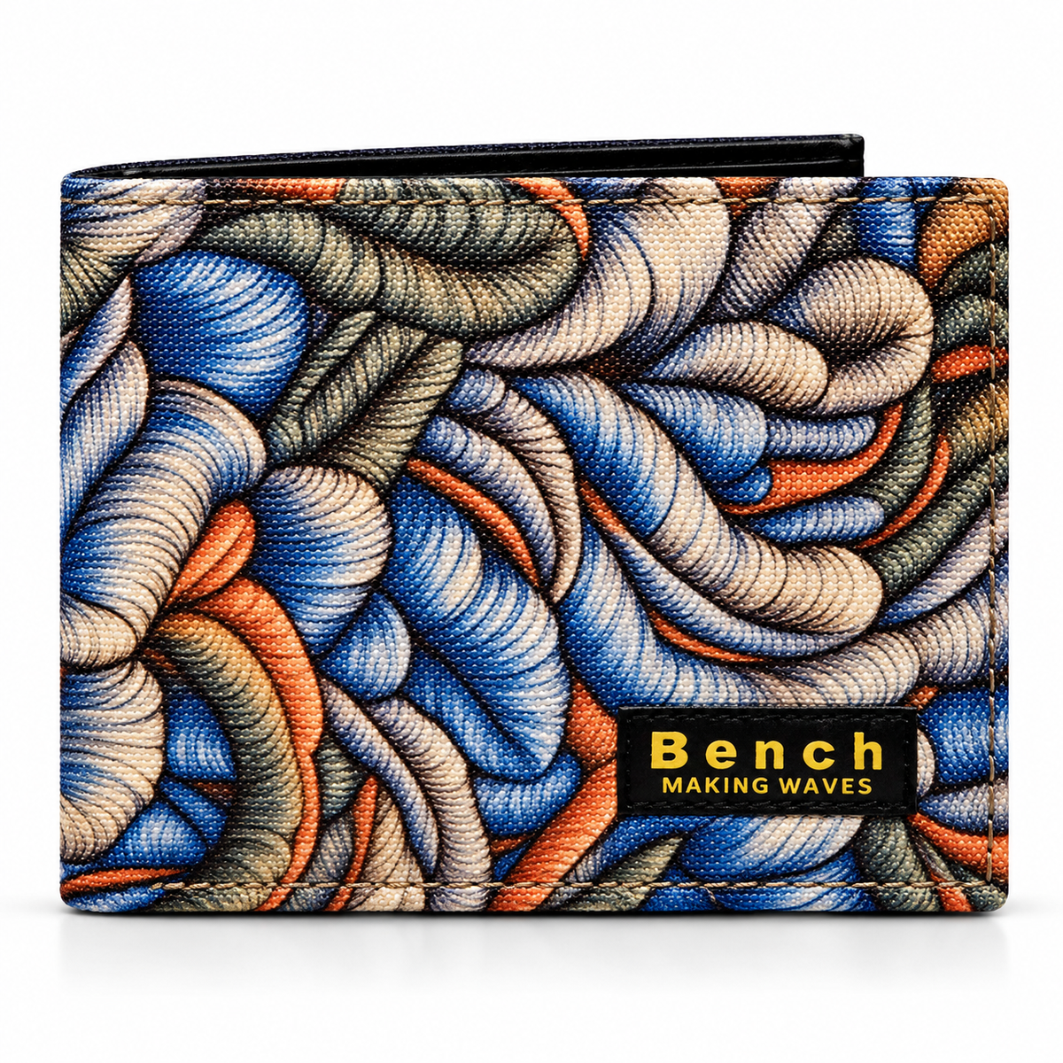 Billetera Bench. de Lona Estampado Roy Bifold WST-01