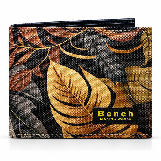 Billetera Bench. de Lona Estampado Roy Bifold WST-01
