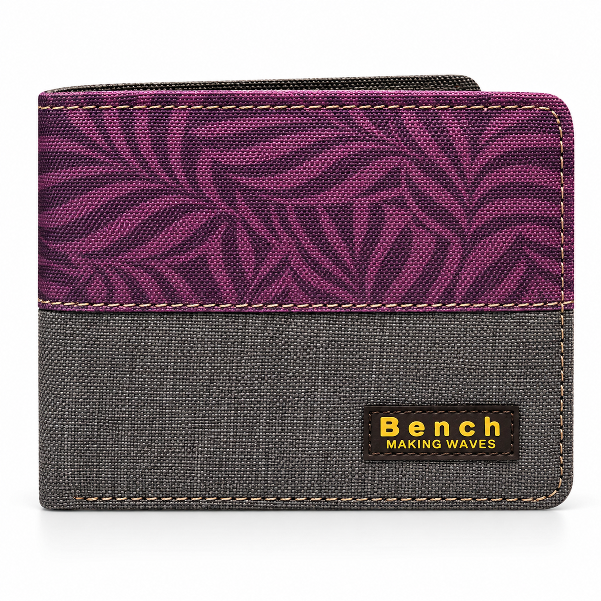 Billetera Bench. de Lona Estampado Roy Bifold WST-28