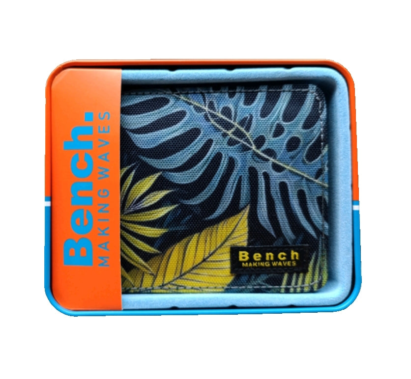 Billetera Bench. de Lona   Estampado  Roy  Bifold WST-24
