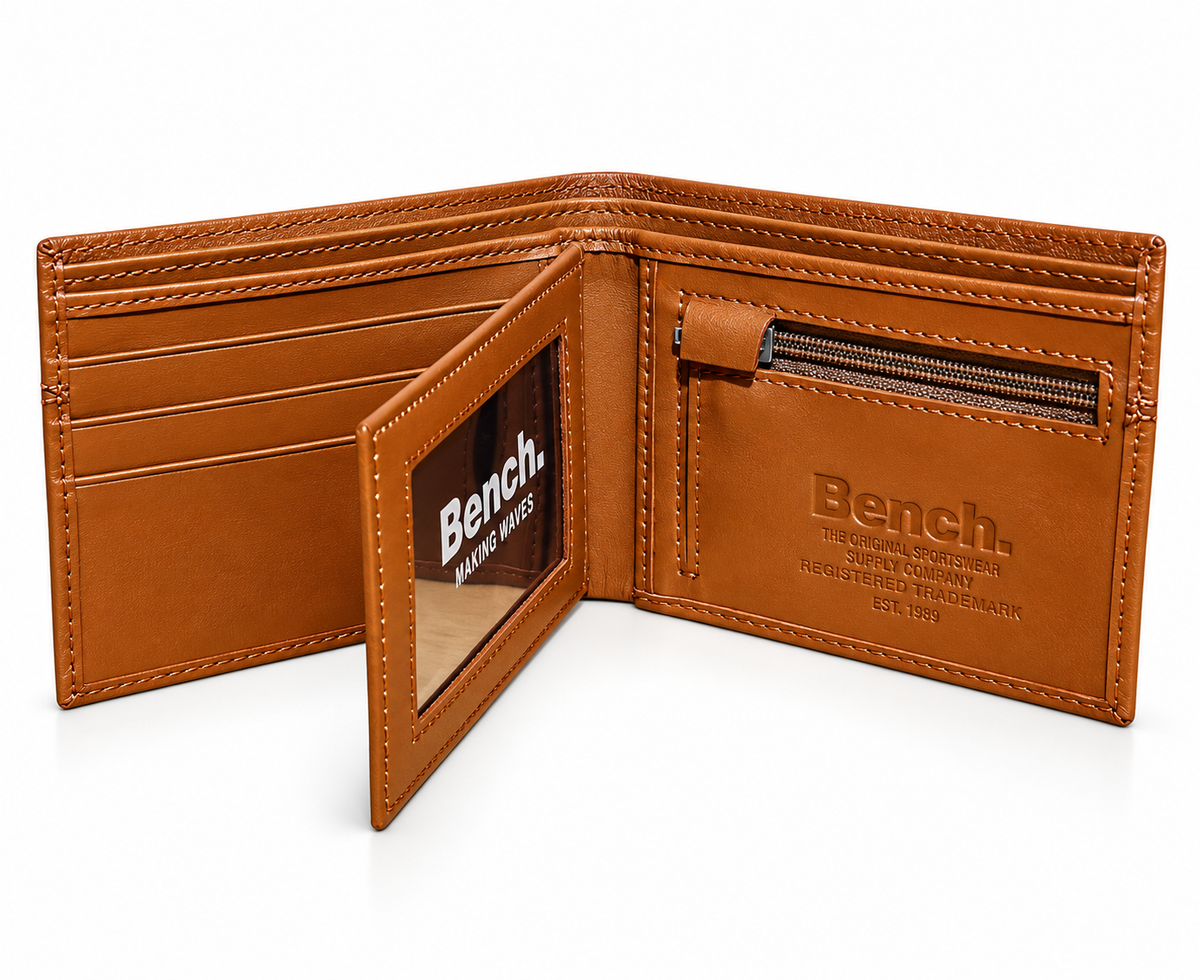 Billetera Bench. Cuero WCR-26