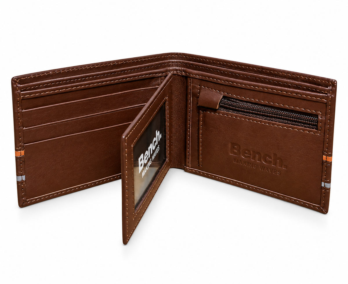 Billetera Bench. Cuero WCR-19