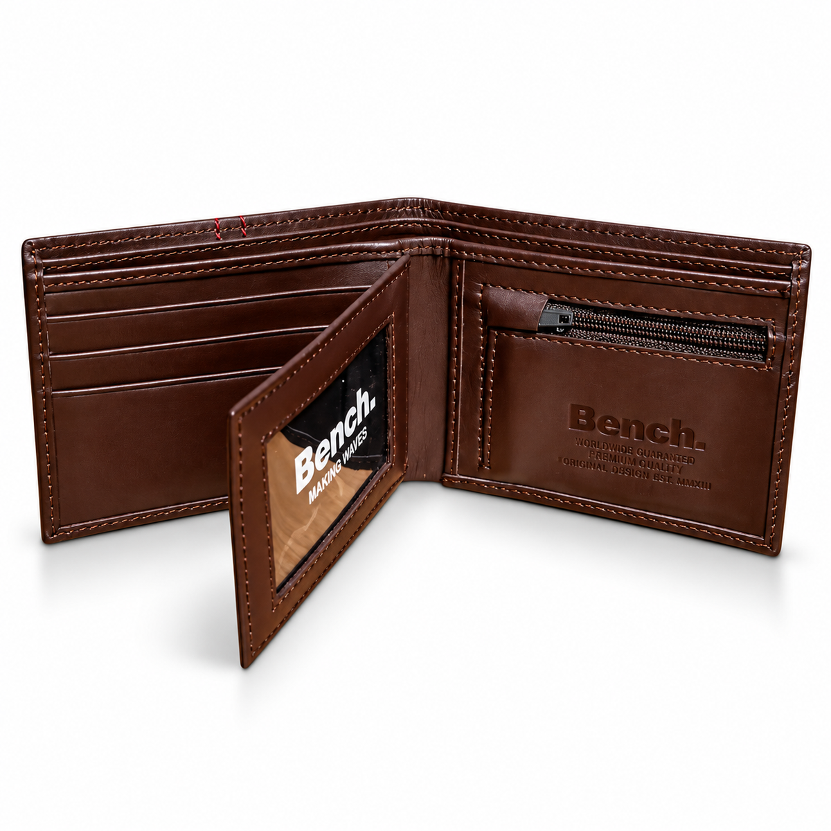 Billetera Bench. Cuero WCR-37