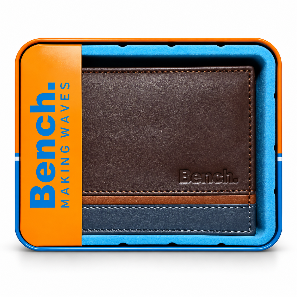 Billetera Bench. Cuero WCR-40