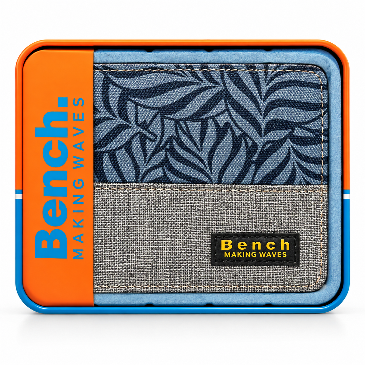 Billetera Bench. de Lona Estampado Roy Bifold WST-28