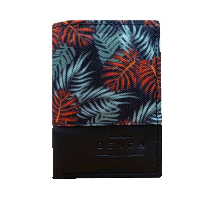 Billetera Bench. de Lona Estampado Roy Bifold WST-05