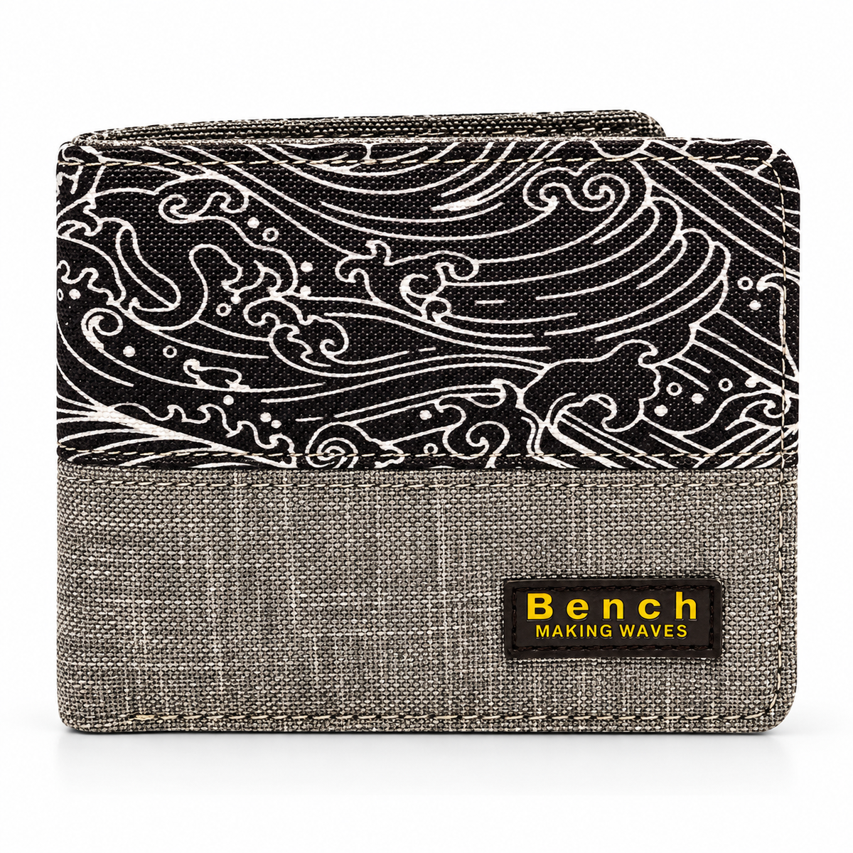 Billetera Bench. de Lona Estampado Roy Bifold WST-28