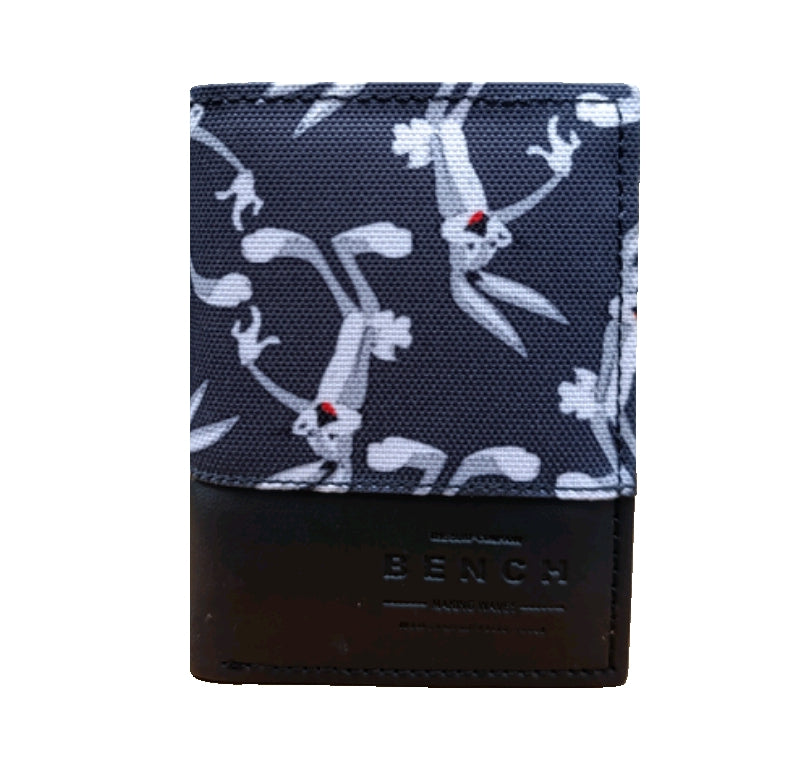 Billetera Bench. de Lona Estampado Roy Bifold WST-05