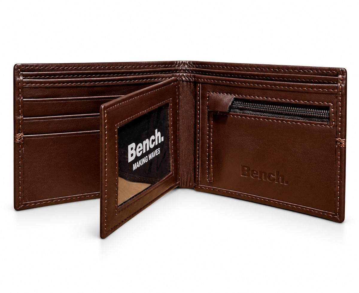 Billetera Bench. Cuero WCR-47