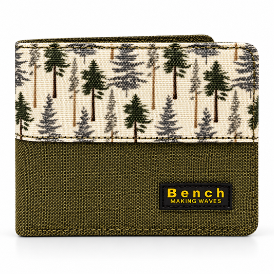 Billetera Bench. de Lona Estampado Roy Bifold WST-28