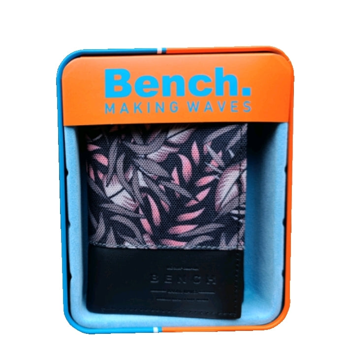 Billetera Bench. de Lona Estampado Roy Bifold WST-05