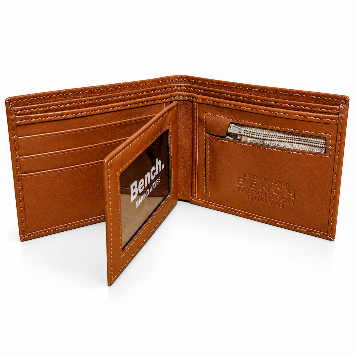Billetera Bench. Cuero WCR-07