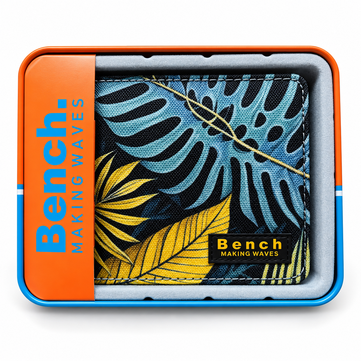 Billetera Bench. de Lona   Estampado  Roy  Bifold WST-24
