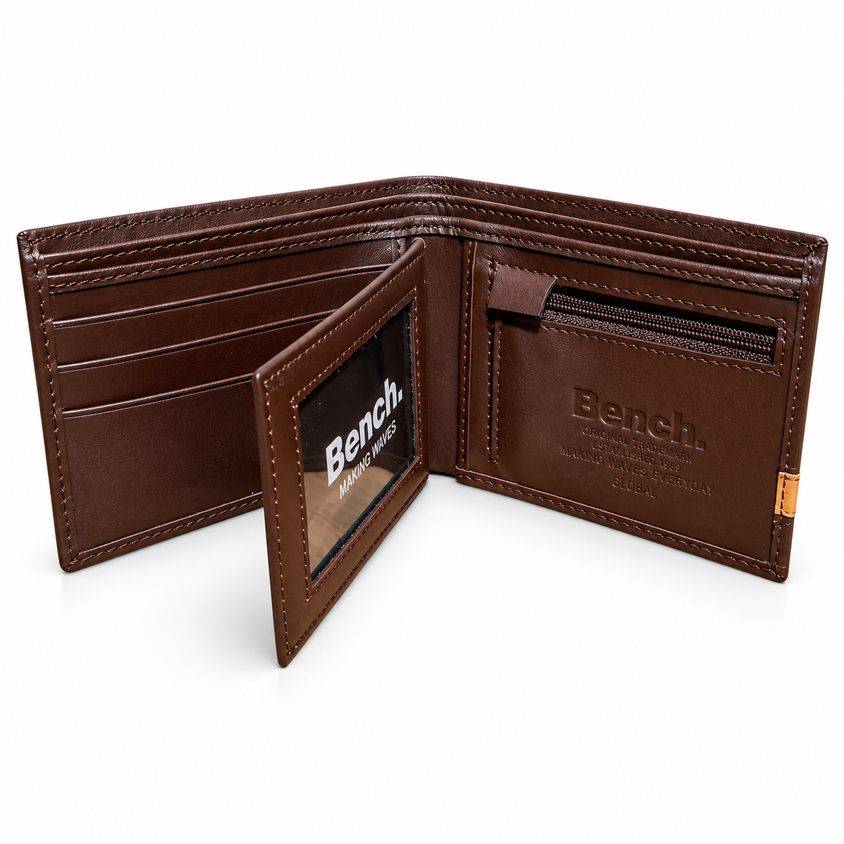 Billetera Bench. Cuero WCR-27