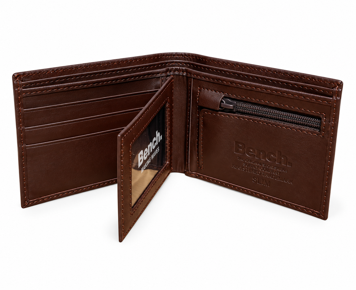 Billetera Bench. Cuero WCR-36