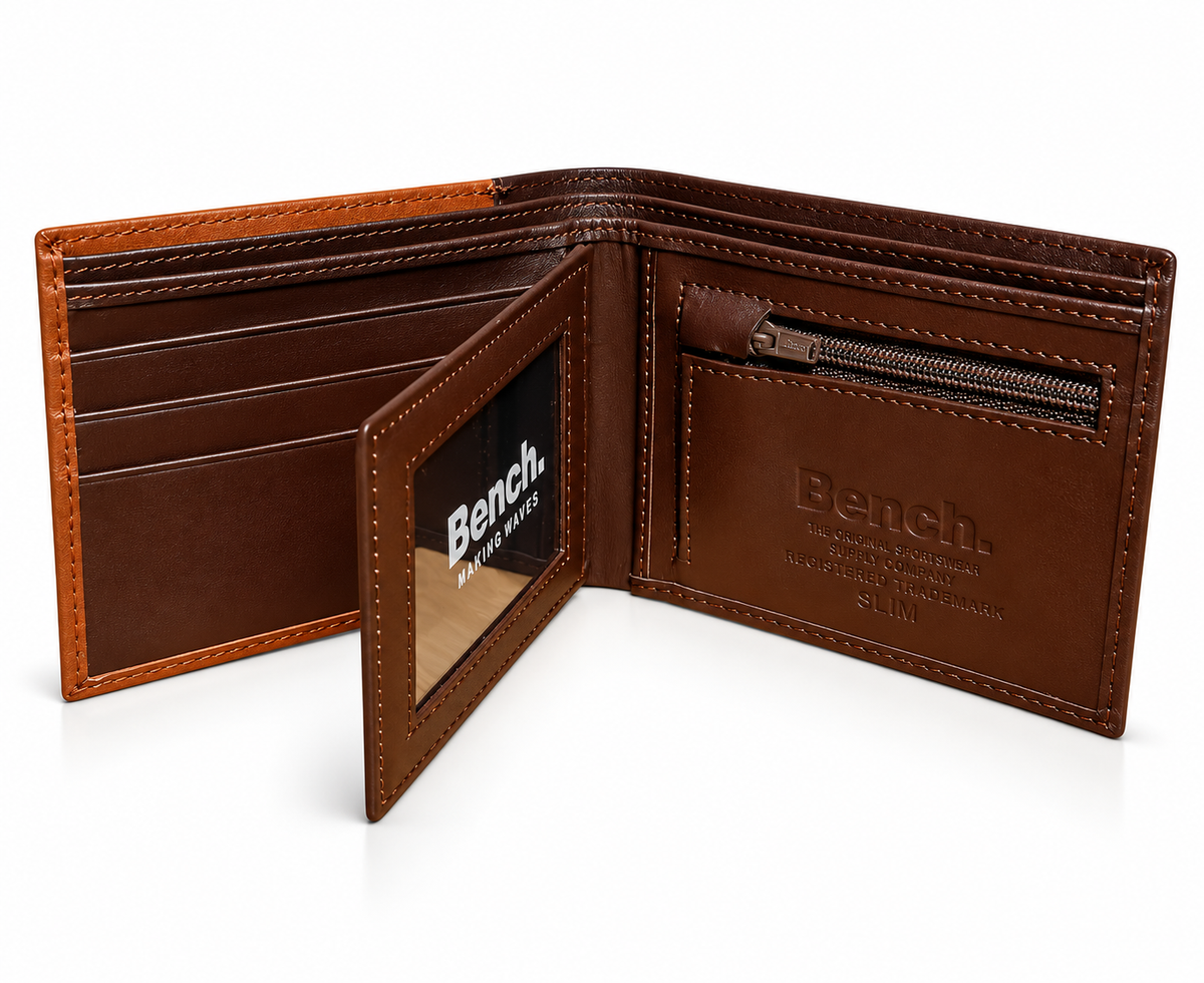 Billetera Bench. Cuero WCR-16