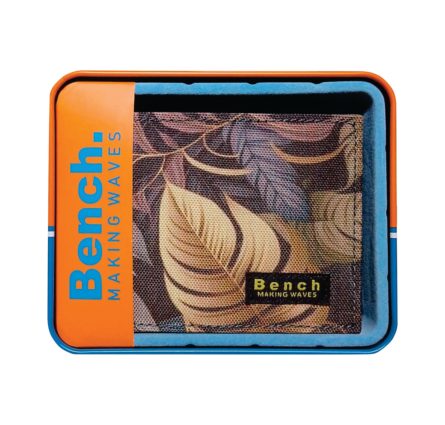 Billetera Bench. de Lona Estampado Roy Bifold WST-01