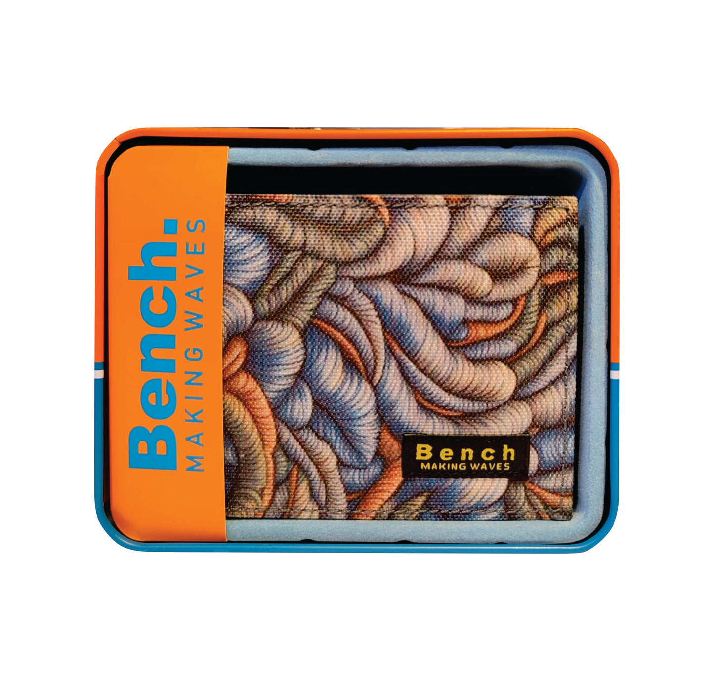 Billetera Bench. de Lona Estampado Roy Bifold WST-01