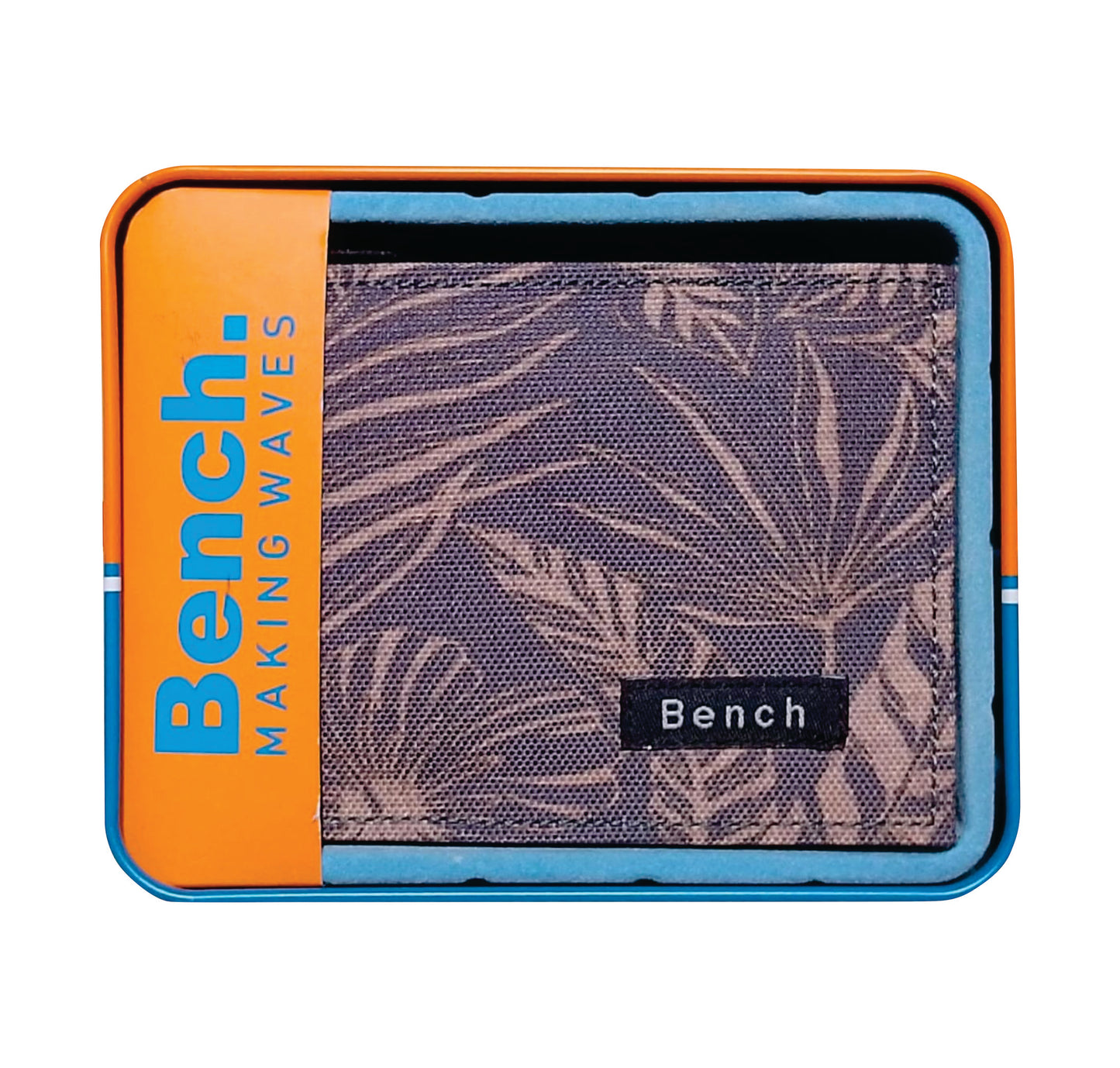 Billetera Bench. de Lona Estampado Roy Bifold WST-01